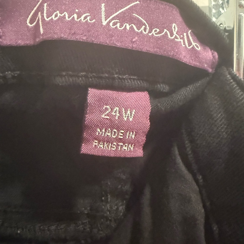 Gloria Vanderbilt Women's Elegant Black Coat